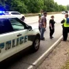 Three military veterans reportedly helped nab an alleged serial bank robber in North Carolina who was driving the wrong way down an interstate.