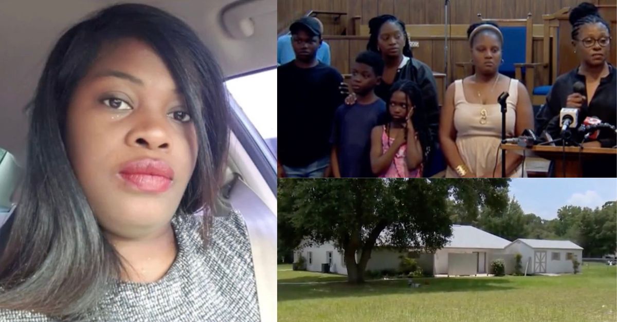 A woman accused of shooting and killing a mother in front of her kids last week in a shocking end to an ongoing feud between neighbors has been arrested.