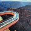 The 33-year-old man fell in the Grand Canyon while touring and walking across its viewing platform.