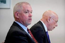 The former University of New Mexico athletic director Paul Krebs in a press conference answered all of the questions involving his allegedly embezzlement issue. (Photo: AP Photo/Susan Montoya Bryan, File)