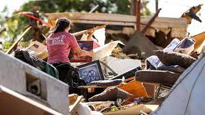 Damages from the Global Catastrophic Events in U.S Towns.