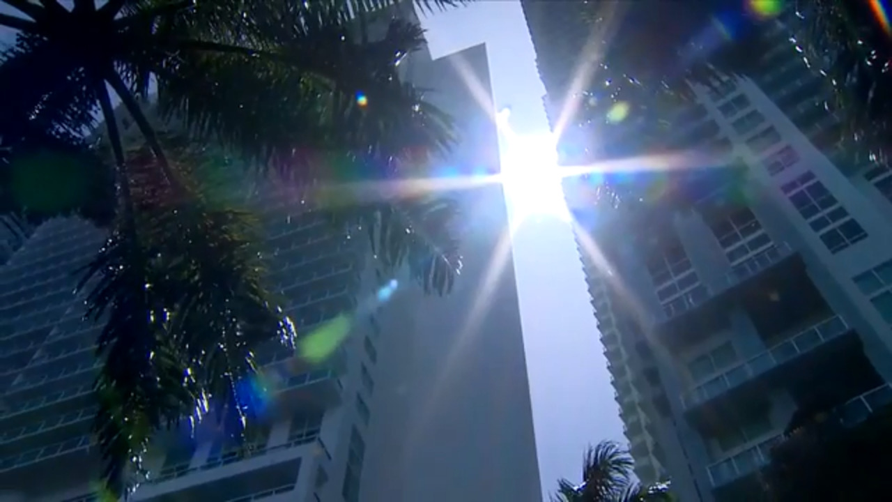 South Florida has been placed under a severe heat warning