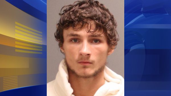 Cody Heron, a dirt bike rider, was arrested after being caught on a video stomping woman's rear windshield. (Photo: 6ABC)
