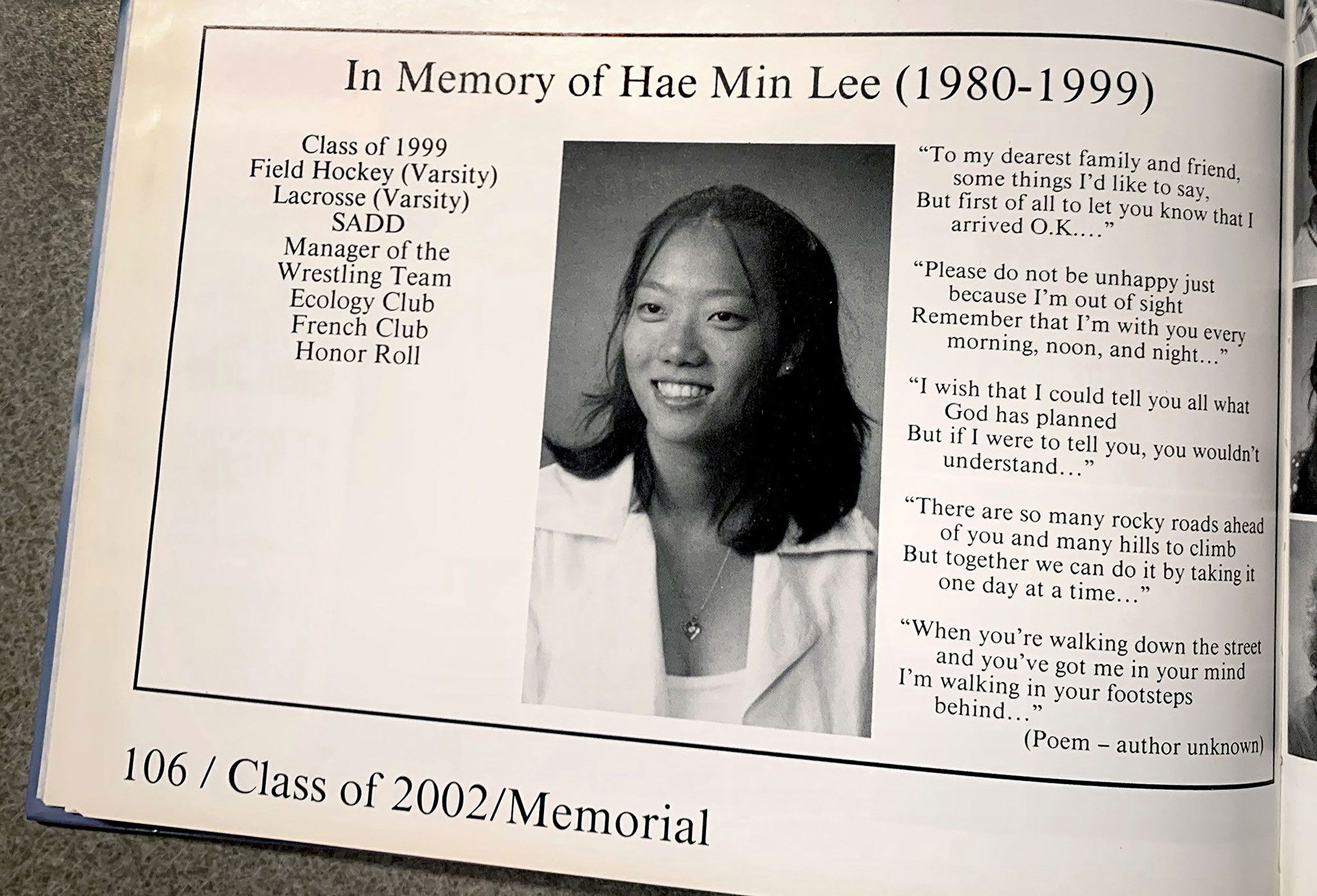 The Hae Min Lee case is once again being talked as Lee's family revealed to not have proper notice to the hearings. (Photo: CNN)