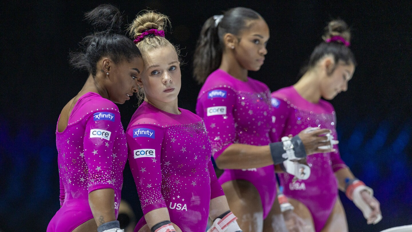 The U.S. women's gymnastics team is acing the world championships as they earn their seventh consecutive win. (Photo: NBC Sports)