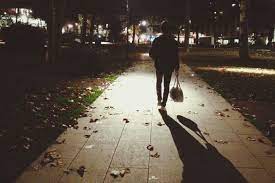 The fear of being murdered is what answers the question of whether is it safe to walk alone at night. (Photo: Verywell Fit)