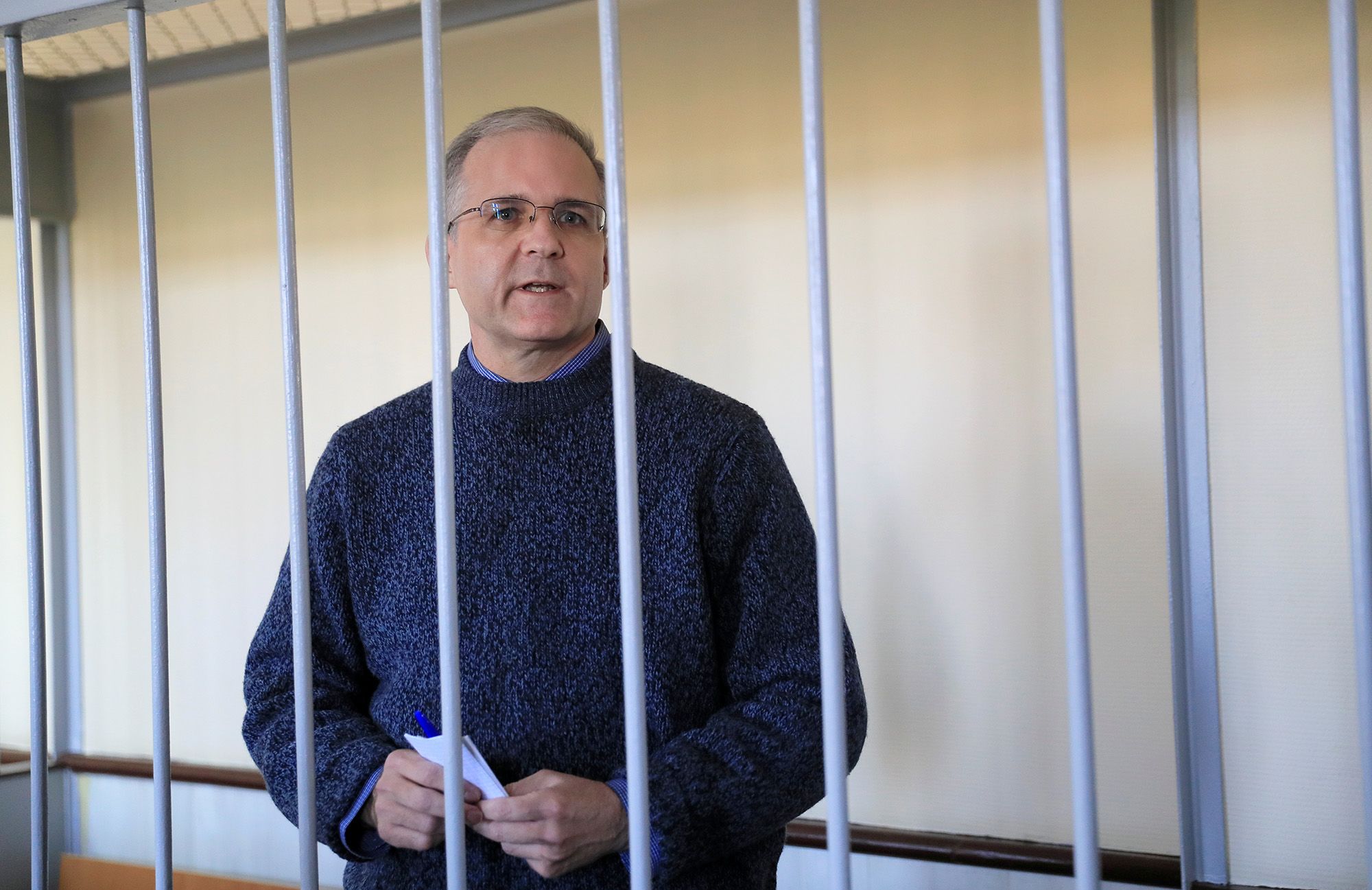 Paul Whelan in Russian custody (Photo: CNN)