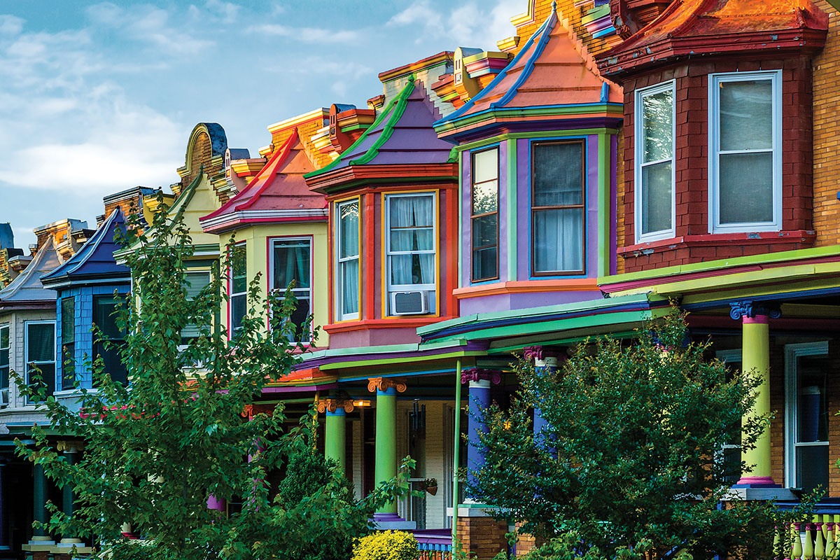 Avoid these neighborhoods in Baltimore. (Photo: Baltimore Magazine)
