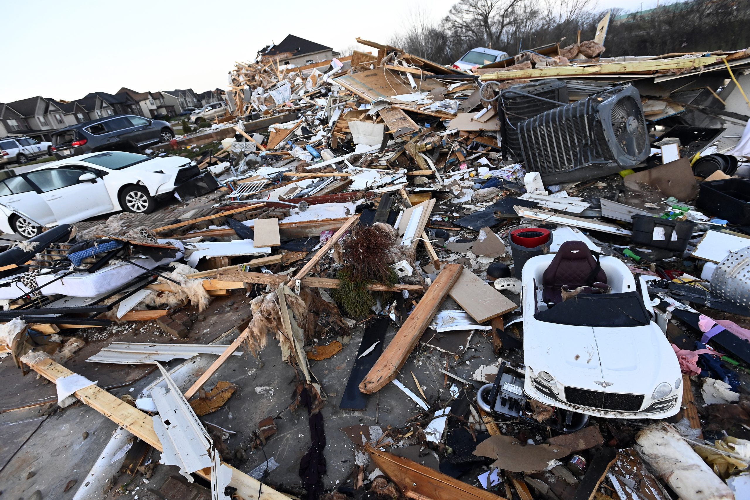 Over 60 hospitalizations were recorded after the tornadoes in Clarksville, TN wreaked havoc. (Photo: WGCU)