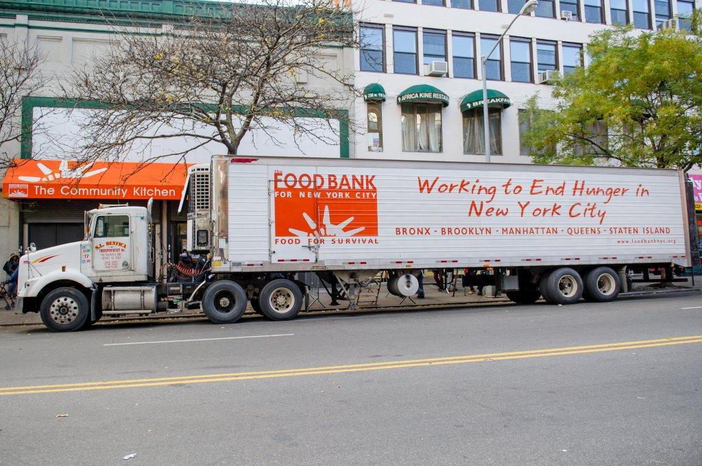 Aside from Food Bank For New York City's offer of help on taxes, they also pack and distribute food to those in need. (Photo: Open House New York)