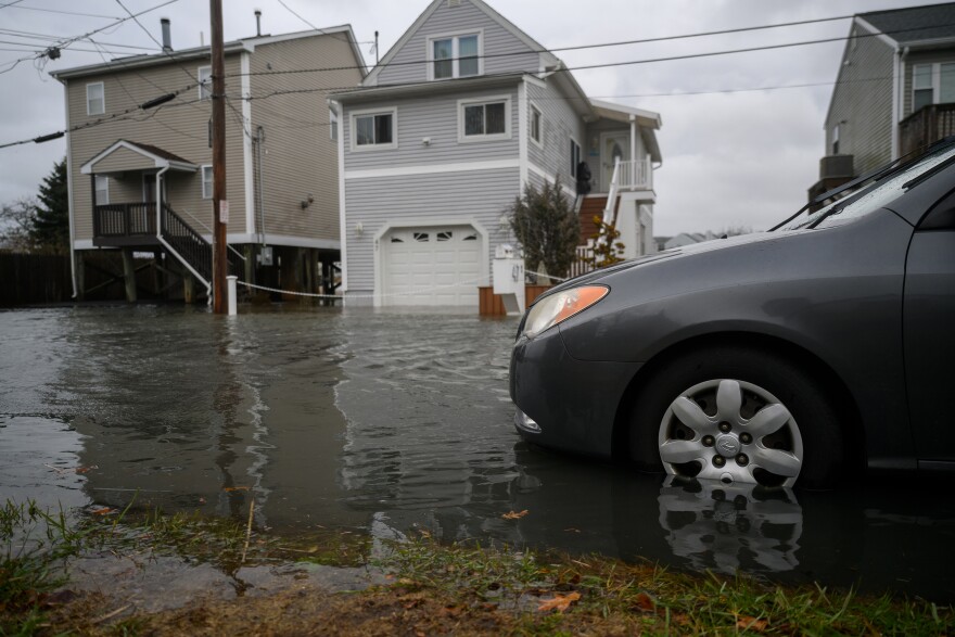 The powerful storm is bringing high risks of flash floods and other extreme weather events. (Photo: Connecticut Public)