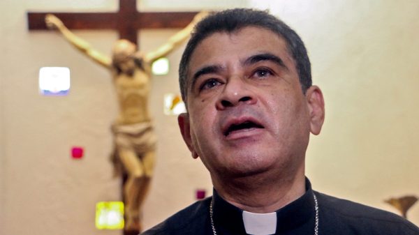 After Bishop Rolando Alvarez was imprisoned, his condition remains unclear to the public. (Photo: NBC News)