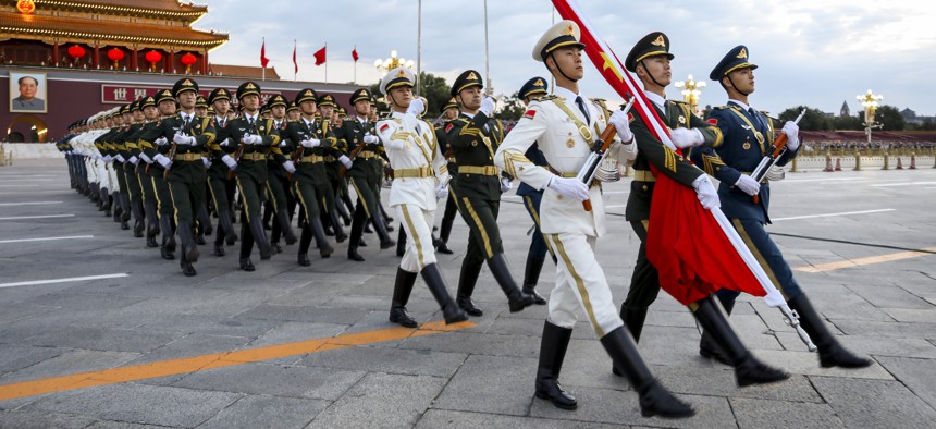 Revelations of military corruption hinders the Chinese military its capabilities. (Photo: Defense One)