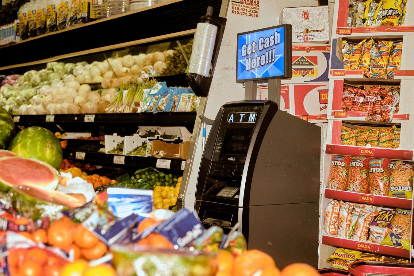 Owner of the grocery store where an ATM machine was stolen. (Photo: The Wall Street Journal)