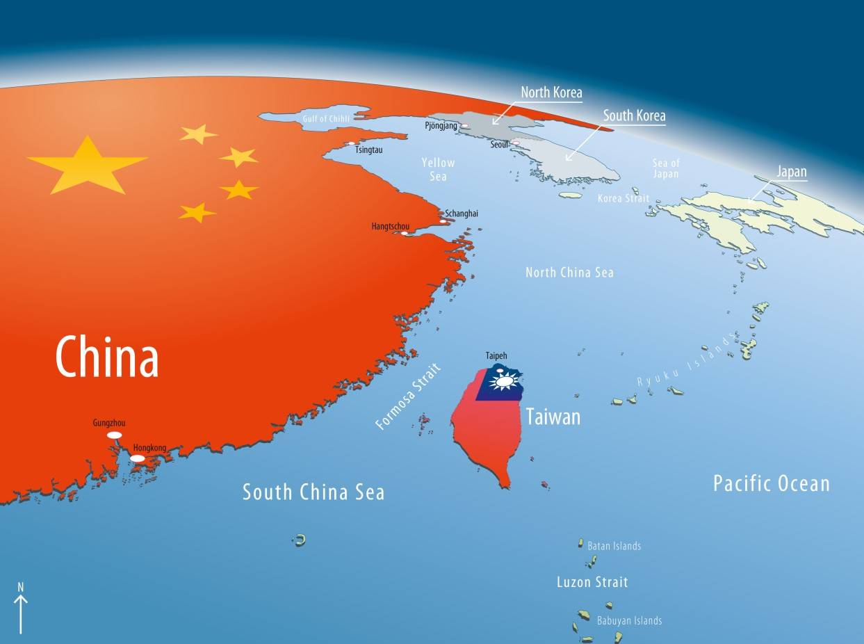 China continues to raise issues regarding their internal affairs after certain countries sent congratulatory messages to the new president of Taiwan. (Photo: Marine Link)